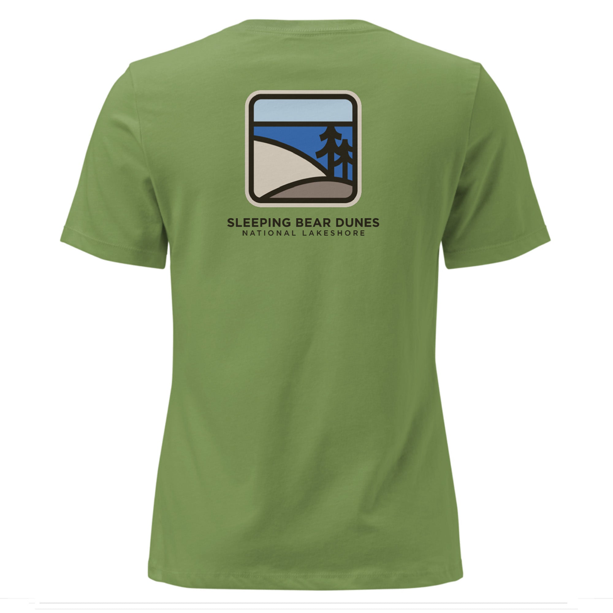 Sleeping Bear Dunes Coordinates Women's T-shirt
