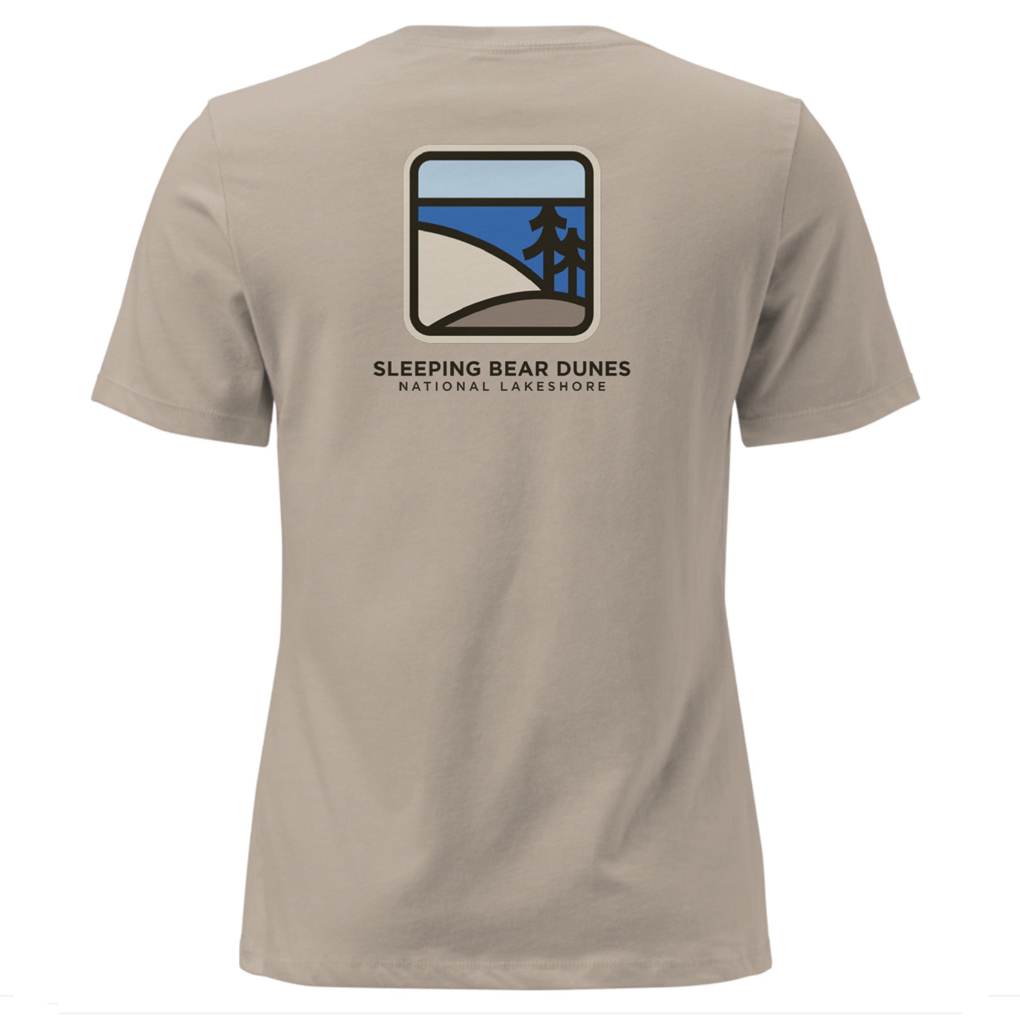 Sleeping Bear Dunes Coordinates Women's T-shirt